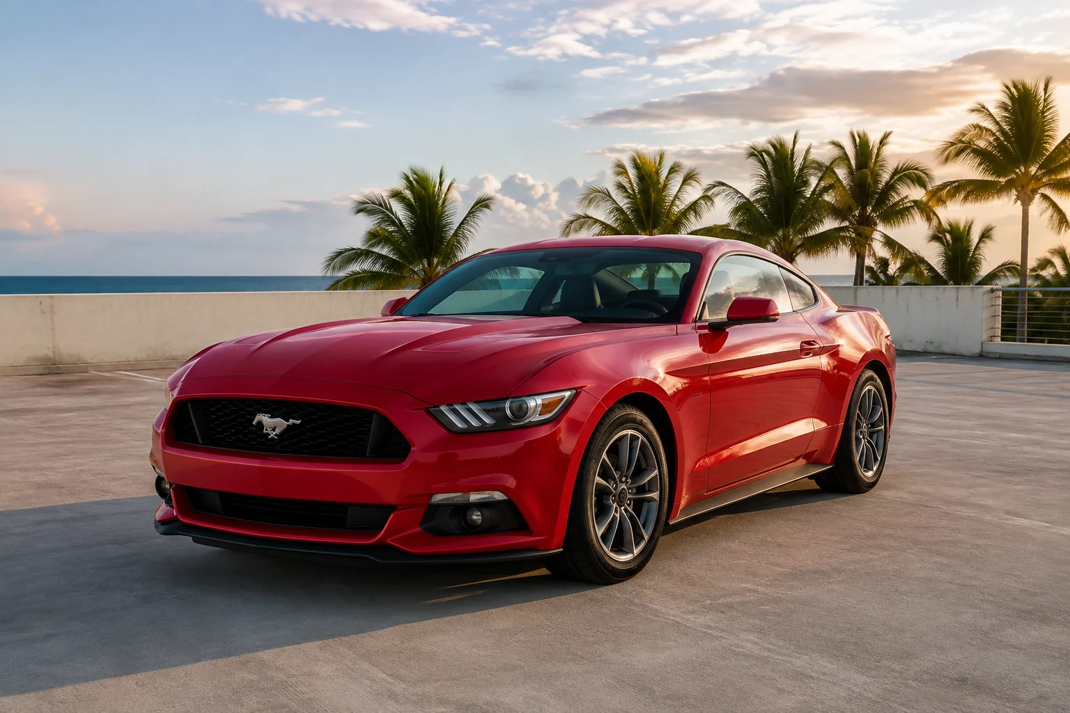 Ford Mustang 2015 representative rental image