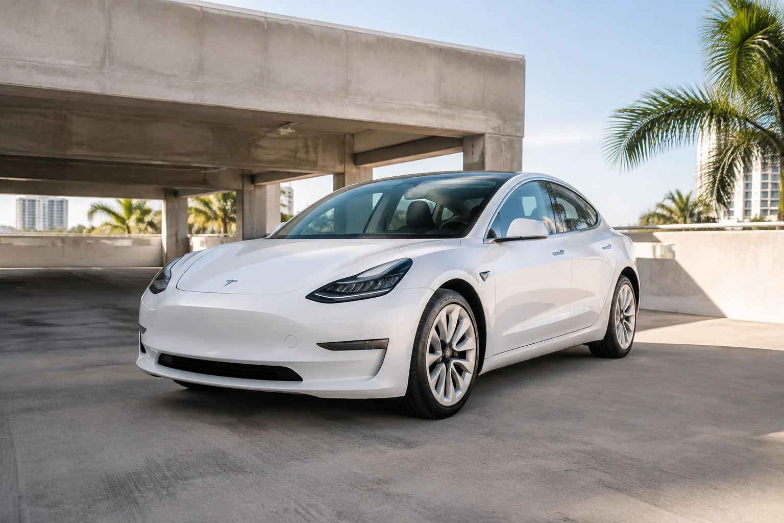 Tesla Model 3 2020 representative rental image